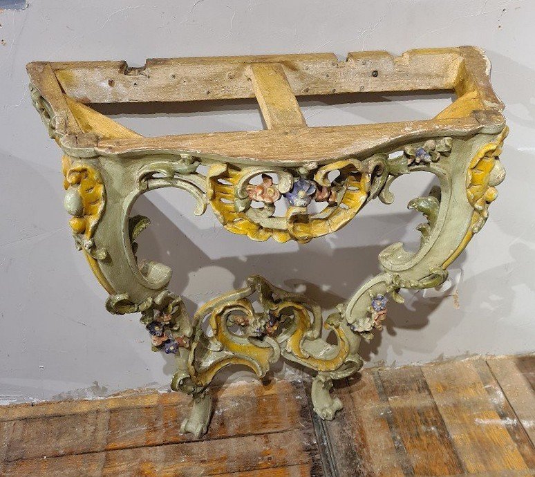 Console Germany Rococo Louis XV Munich Ignaz Günther Entourage Circa 1750-photo-2