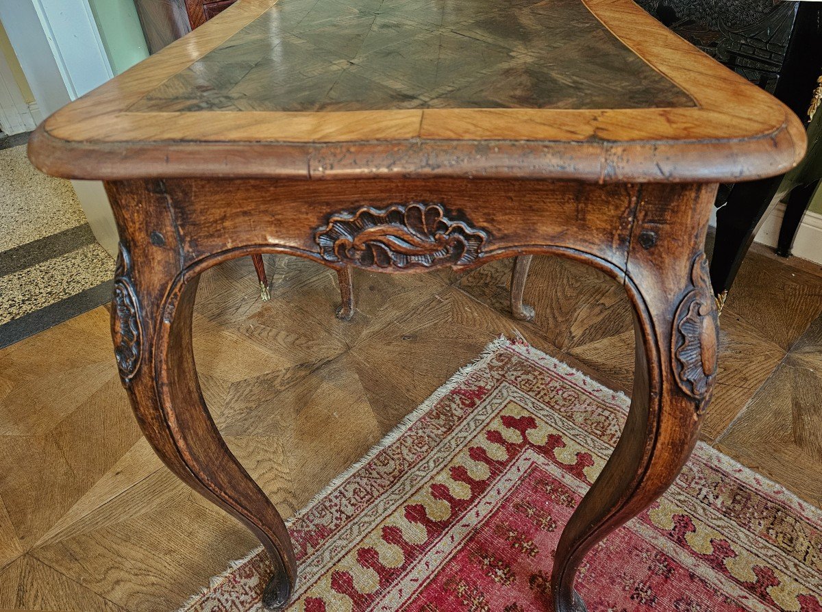 Louis XV Germany Coffee Table Circa 1750 H. 74.5 Cm, D. 55 Cm, L. 81 Cm. -photo-4