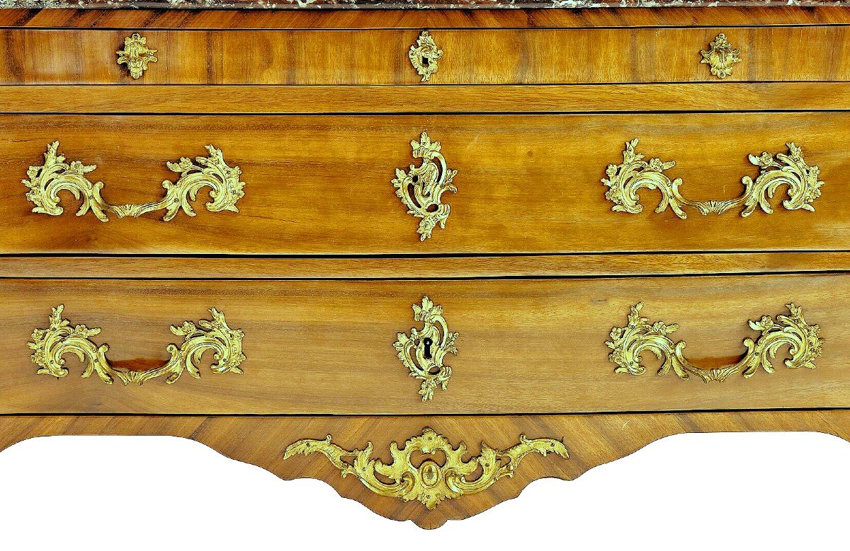 Commode Louis XV Estampillée I.DUBOIS  Vers 1760 Jacques Dubois 1693-1763-photo-4