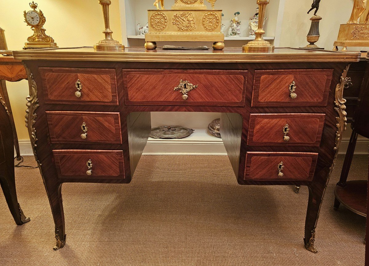 Louis XV Joseph Schmitz Flat Desk Secretary -photo-4