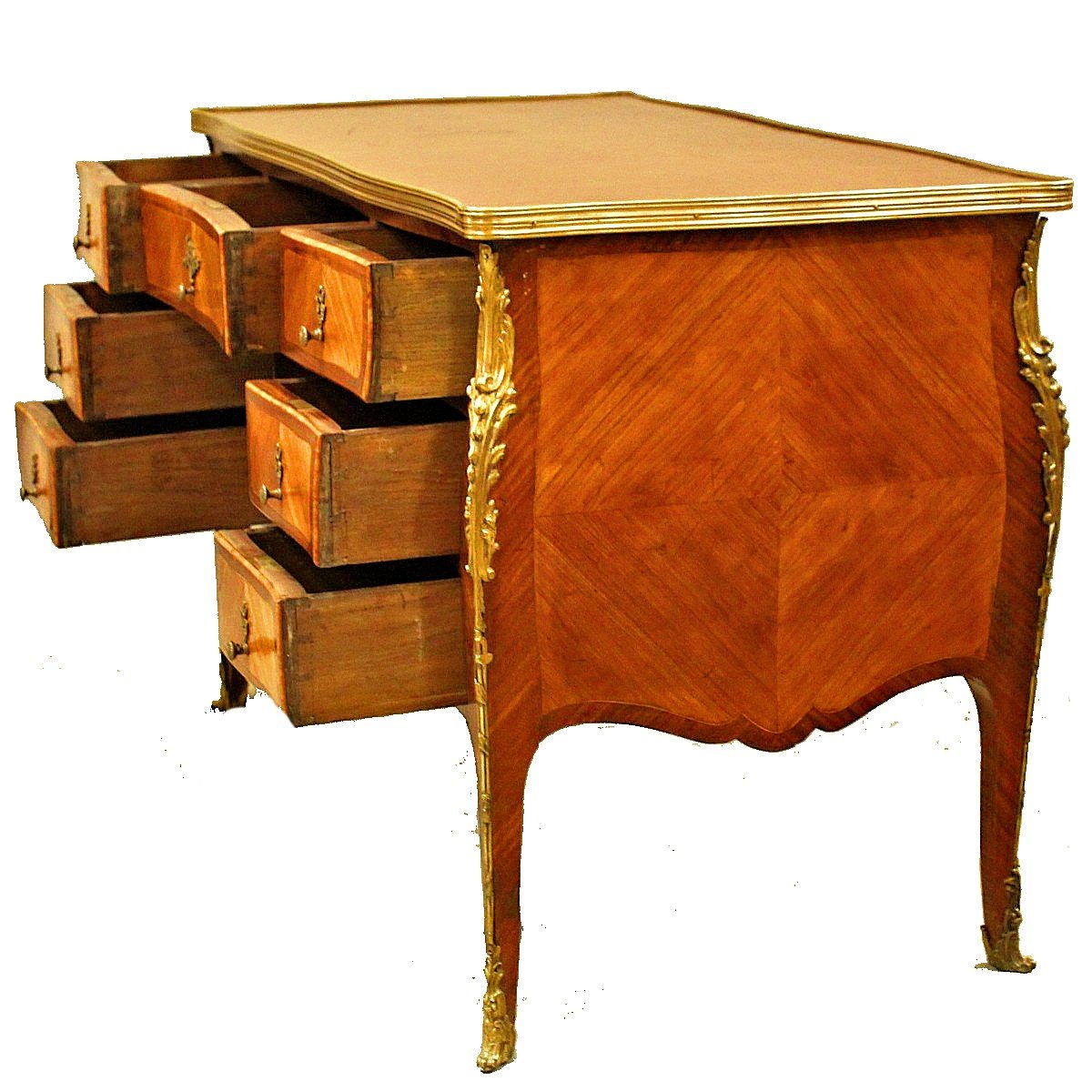 Louis XV Joseph Schmitz Flat Desk Secretary -photo-2