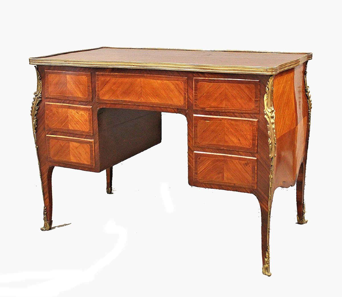 Louis XV Joseph Schmitz Flat Desk Secretary -photo-5