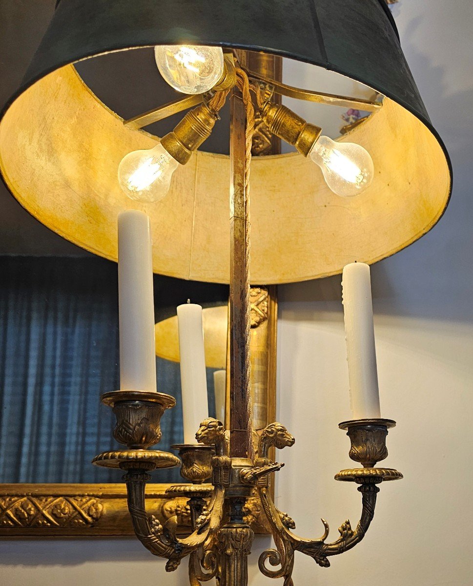 Louis XVI Lamp Circa 1800 Height 61 Cm -photo-2