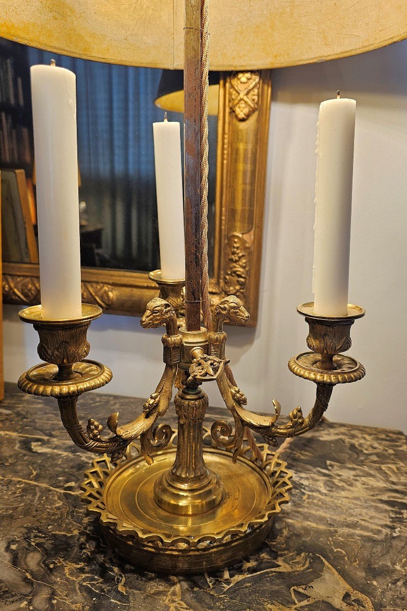 Louis XVI Lamp Circa 1800 Height 61 Cm -photo-3