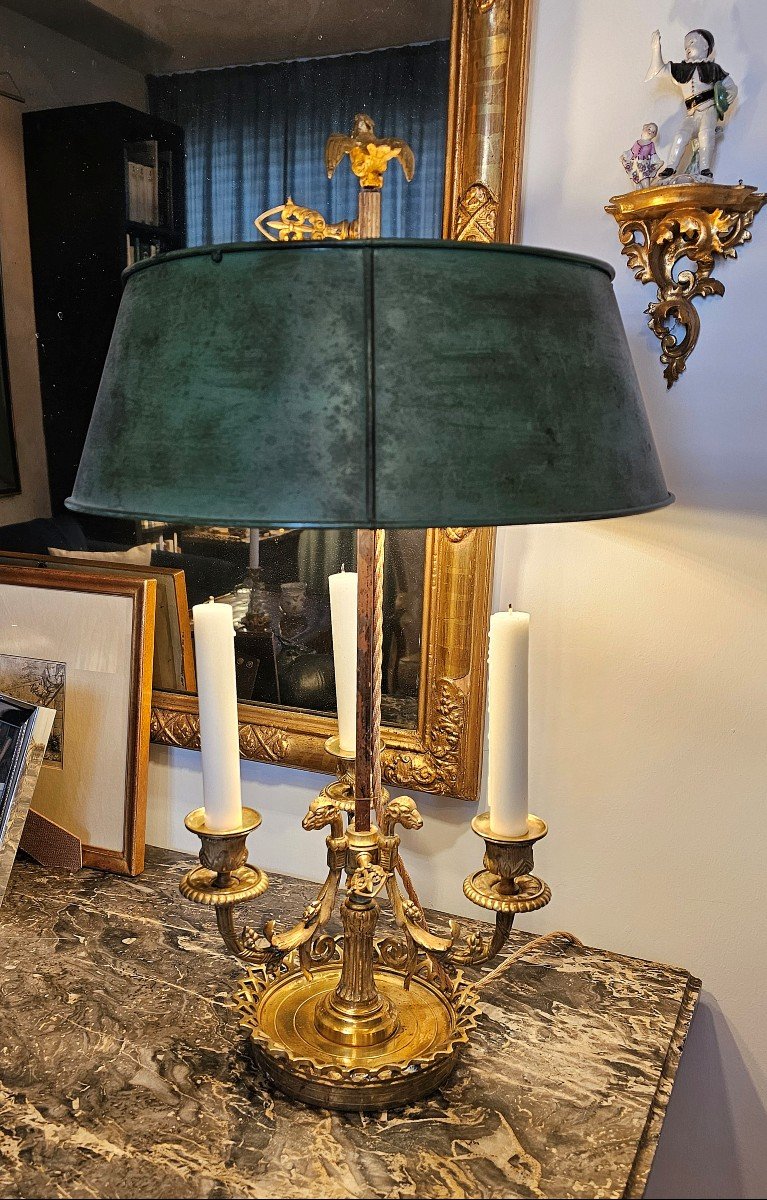 Louis XVI Lamp Circa 1800 Height 61 Cm -photo-4