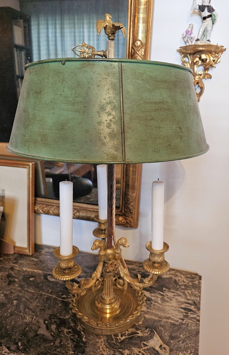 Louis XVI Lamp Circa 1800 Height 61 Cm -photo-7