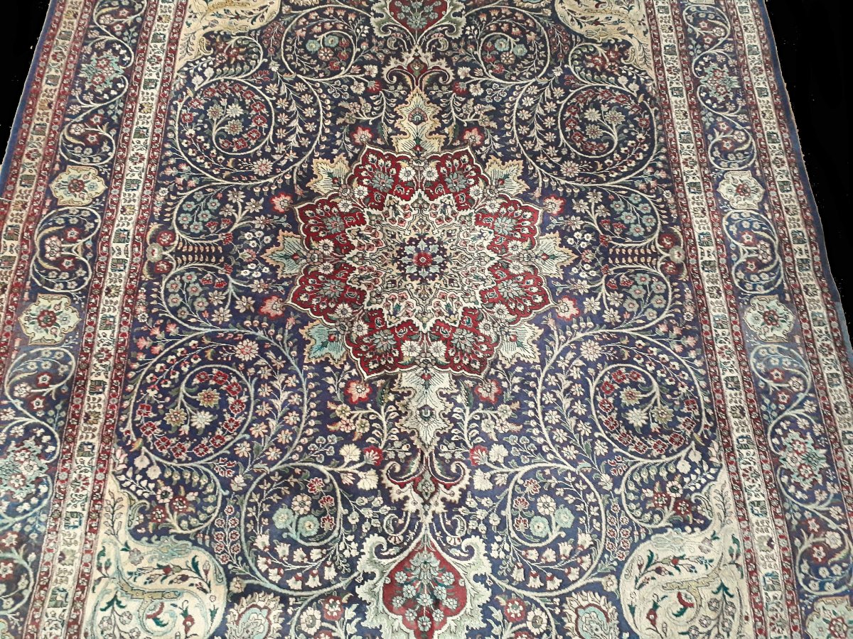 Tapis, Tabriz, Signé, Laine, 60-70 Ans, 206x302 Cm-photo-2