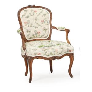 Fauteuil Louis XV Vers 1750