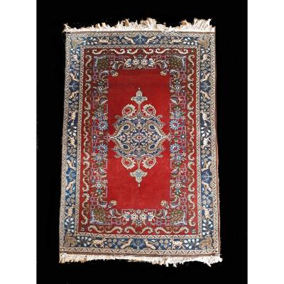 Tapis Kashan, 85x119 Cm Laine, 60-70 Ans