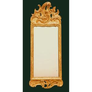 Louis XV Mirror Around 1750 98x35 Cm