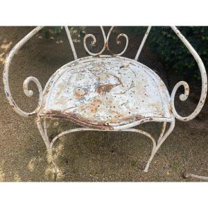 Paire De Fauteuils De Jardin