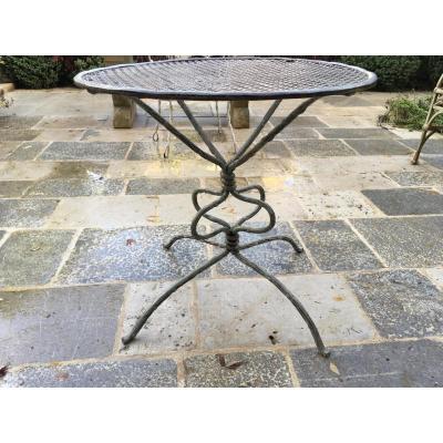 Iron Table Imitation Branches Nineteenth