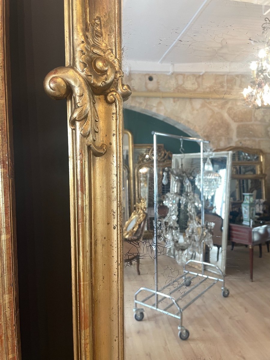 Louis XV Style Mirror, Late 19th Century-photo-6