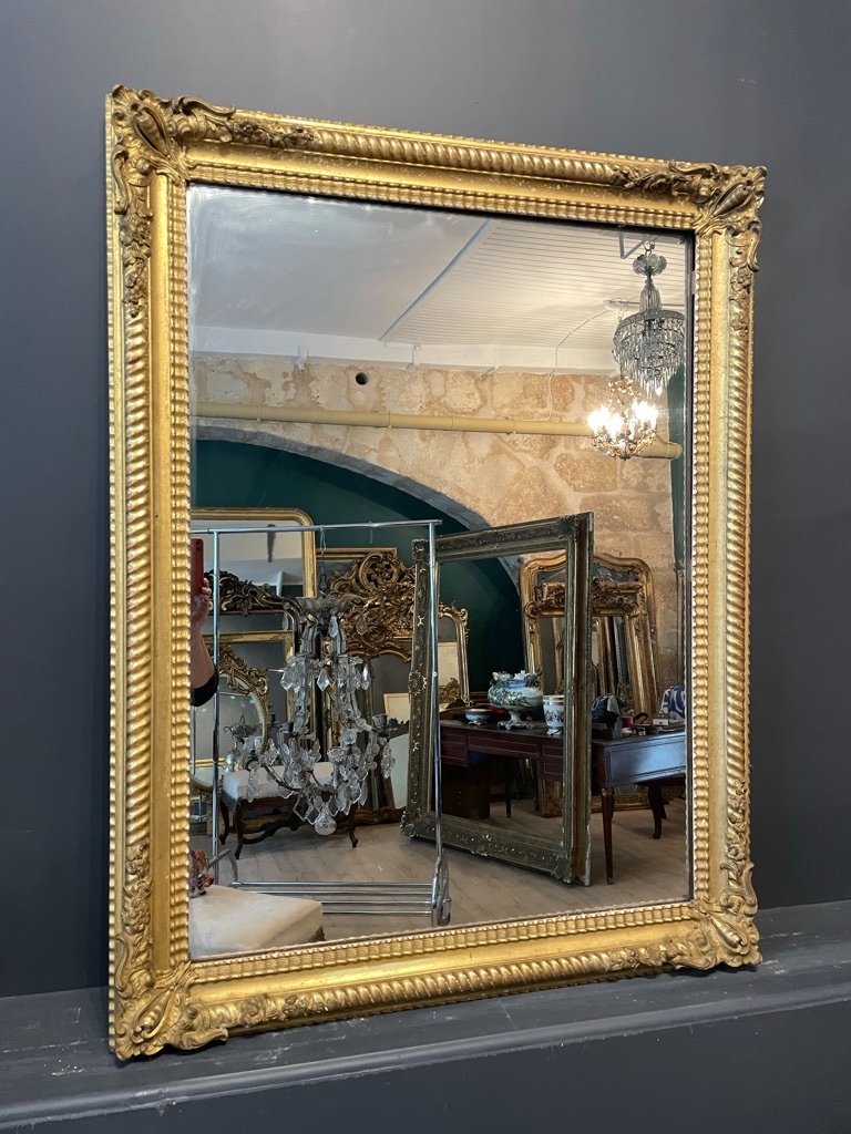 Miroir Napoléon III 119 X 91 Cm-photo-2