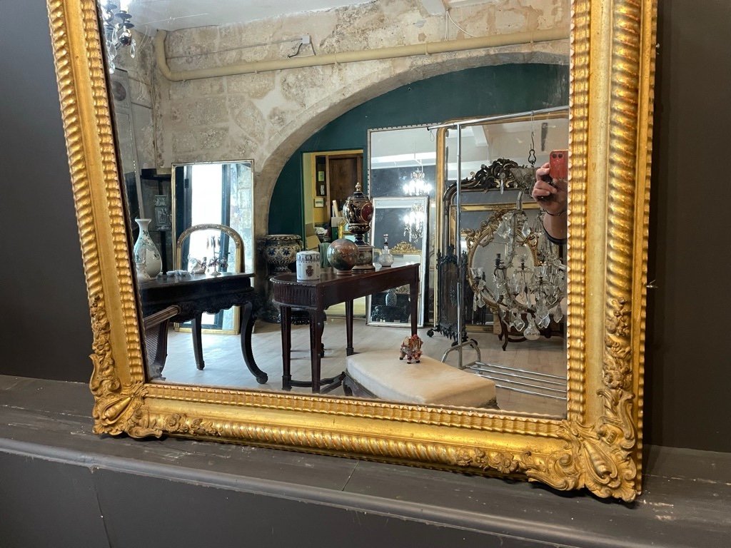 Miroir Napoléon III 119 X 91 Cm-photo-4