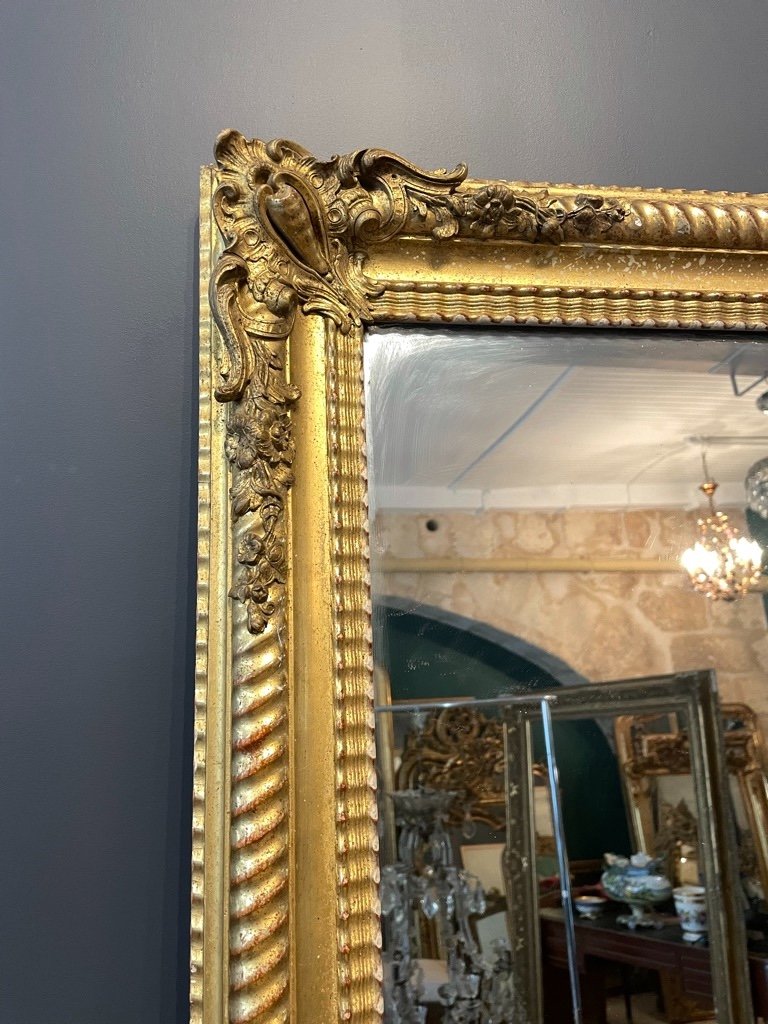 Miroir Napoléon III 119 X 91 Cm-photo-2