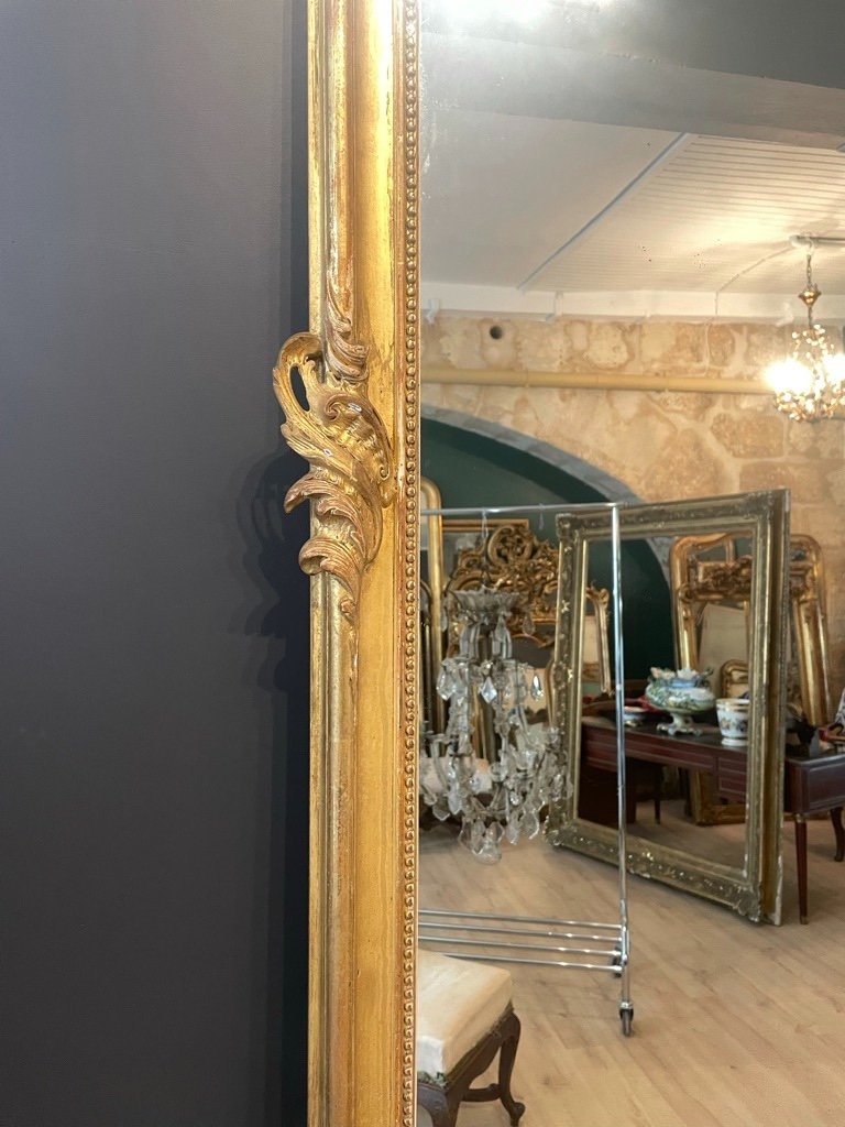 Louis XV Style Mirror Late 19th Century 164 X 106 Cm-photo-2