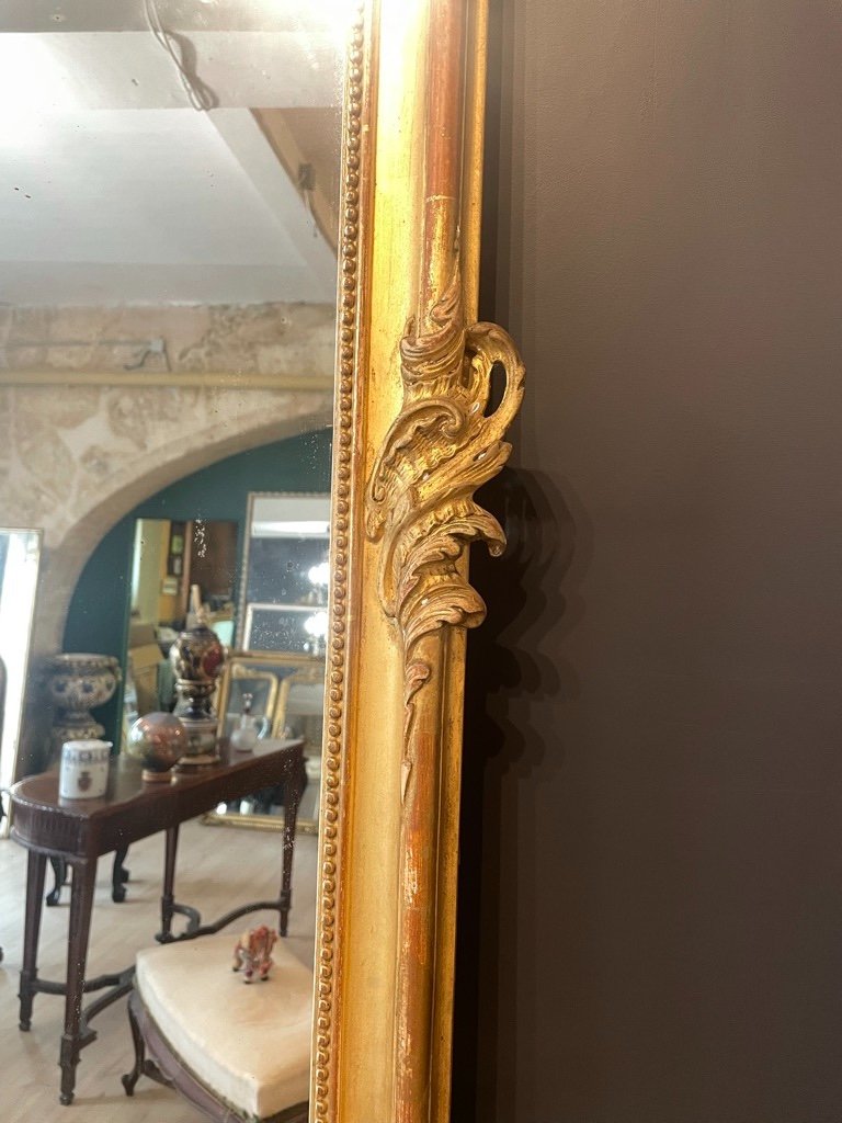 Louis XV Style Mirror Late 19th Century 164 X 106 Cm-photo-6