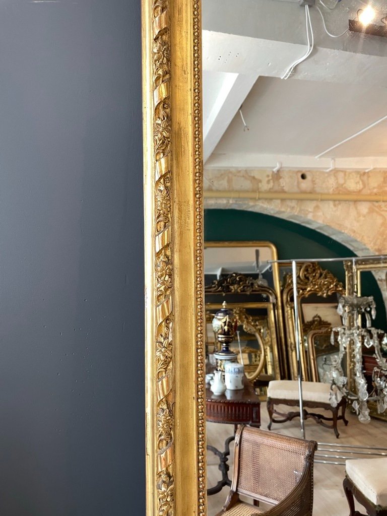 Important Louis XVI Style Mirror Circa 1900 198 X 120 Cm-photo-6