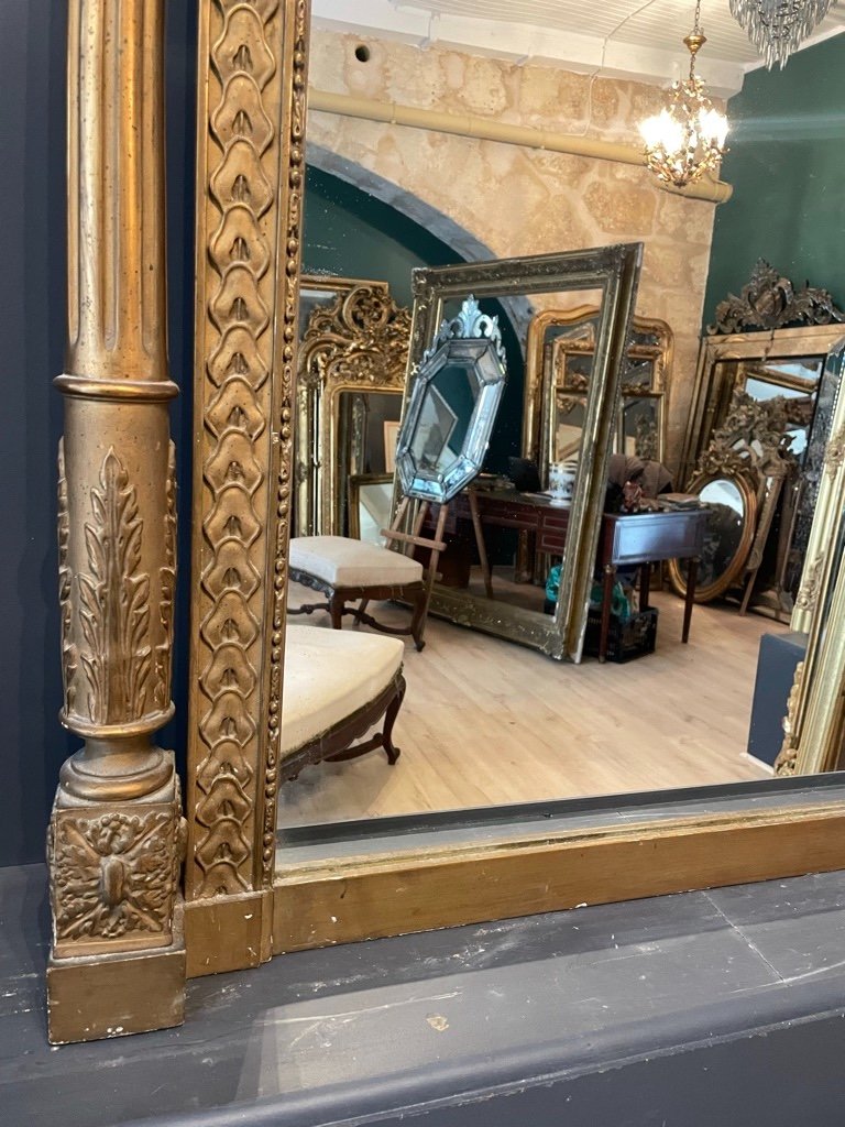 Louis XVI Style Mirror Late 19th Century 179 X 107 Cm-photo-6