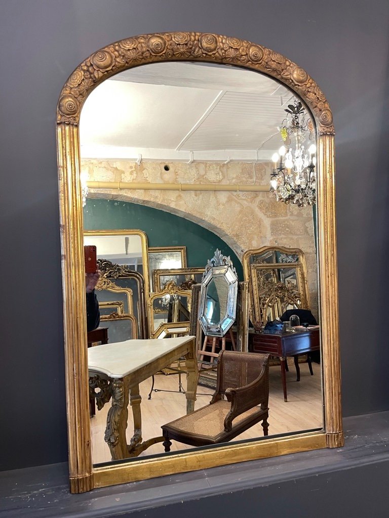 Art Deco Mirror 123 X 82 Cm