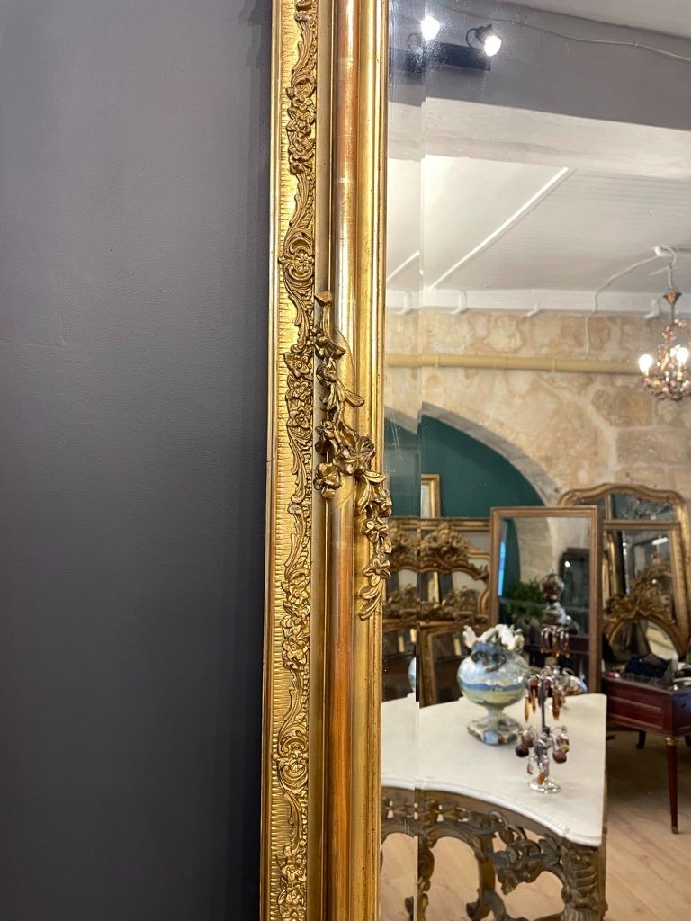 Rocaille Style Mirror Late 19th Century 179 X 112 Cm-photo-8