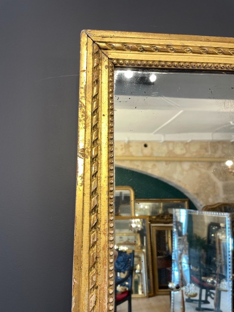 Louis XVI Mirror 63 X 53 Cm-photo-1