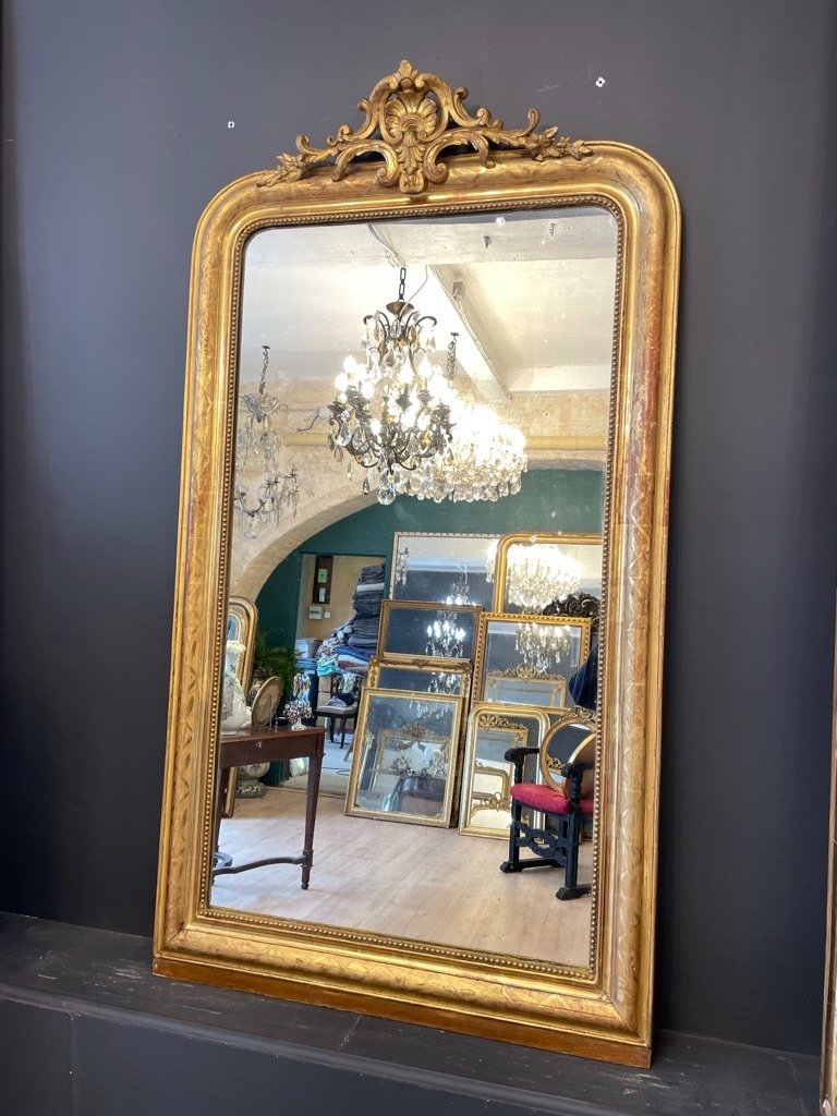 Louis Philippe Mirror 152 X 84 Cm-photo-2