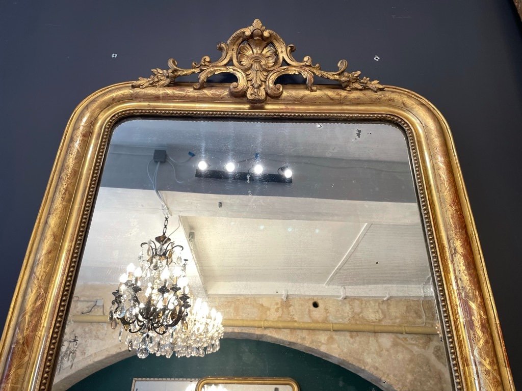 Louis Philippe Mirror 152 X 84 Cm-photo-3