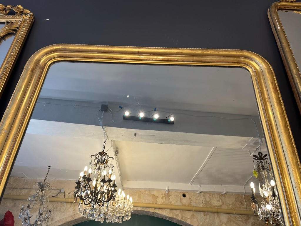 Large Louis Philippe Mirror 166 X 135 Cm-photo-3