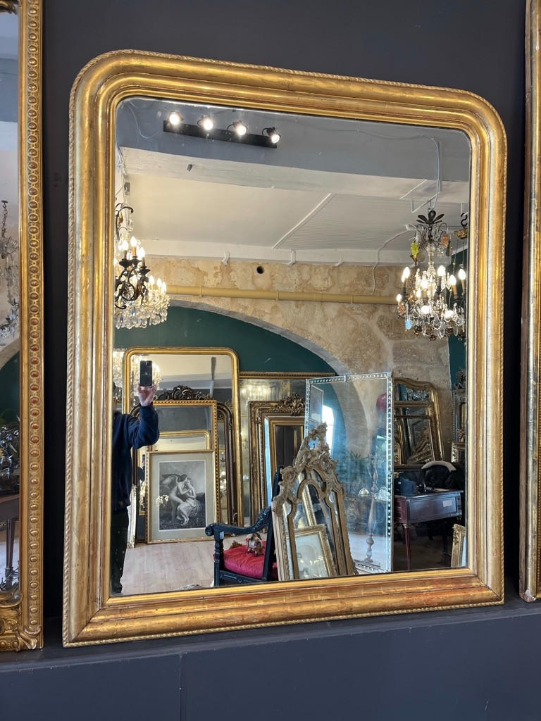 Grand Miroir Louis Philippe 166 X 135 Cm