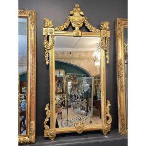 Miroir d'époque Louis XVI 182 X 96 Cm