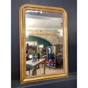 Louis Philippe Mirror With Greek Key Frieze 146 X 99 Cm