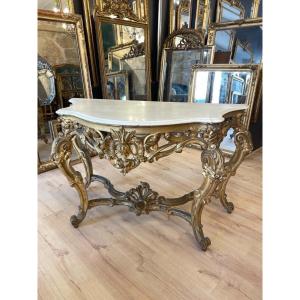 Console 4 Feet Napoleon III D Louis XV Style