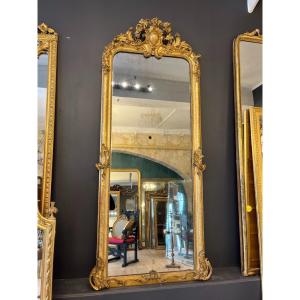 Large 19th Century  Mirror 205 X 89 Cm