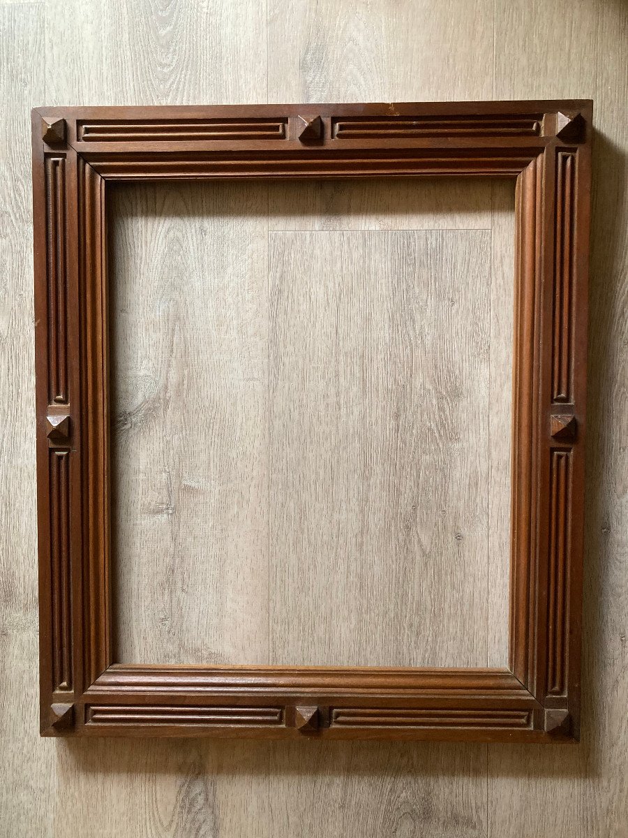 Beautiful Modernist Frame. Early 20th Century.-photo-3