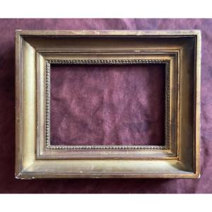 18th Century Frame In Golden Wood