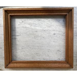 Beautiful Solid Oak Molded Frame. Circa 1940.