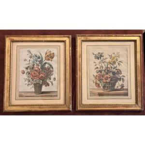 Pair Of 19th Century Louis XVI Style Gilded Wood And Stucco Frames. 