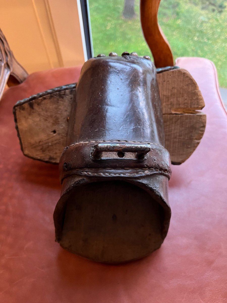 Pair Of Stirrups Resting Postillon Boots 18th Century-photo-4