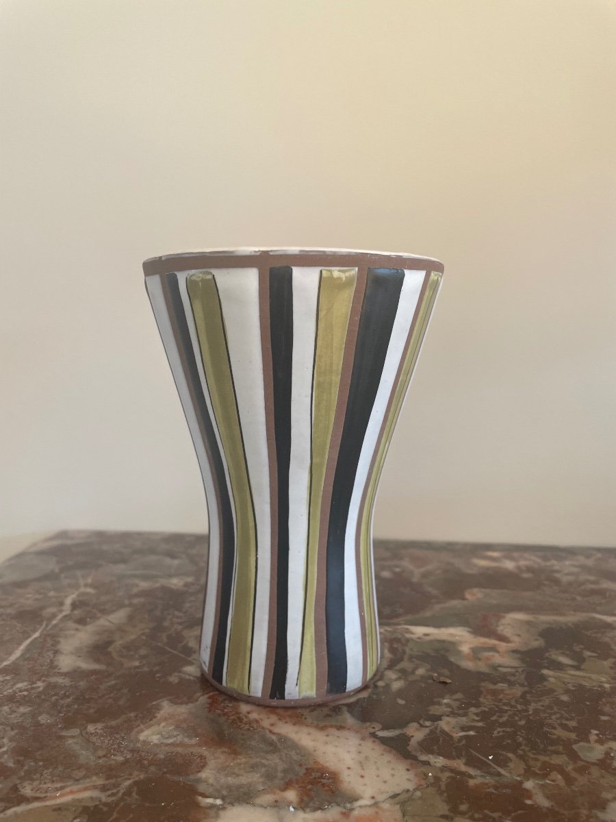 Ceramic Vase By Roger Capron Vallauris 