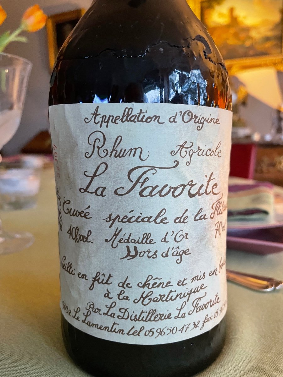 Bouteille Rhum Agricole La Favorite « la Flibuste « hors D’âge.-photo-1