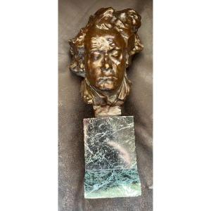 Alfredo Pina (1883-1966): Bust Of Beethoven 