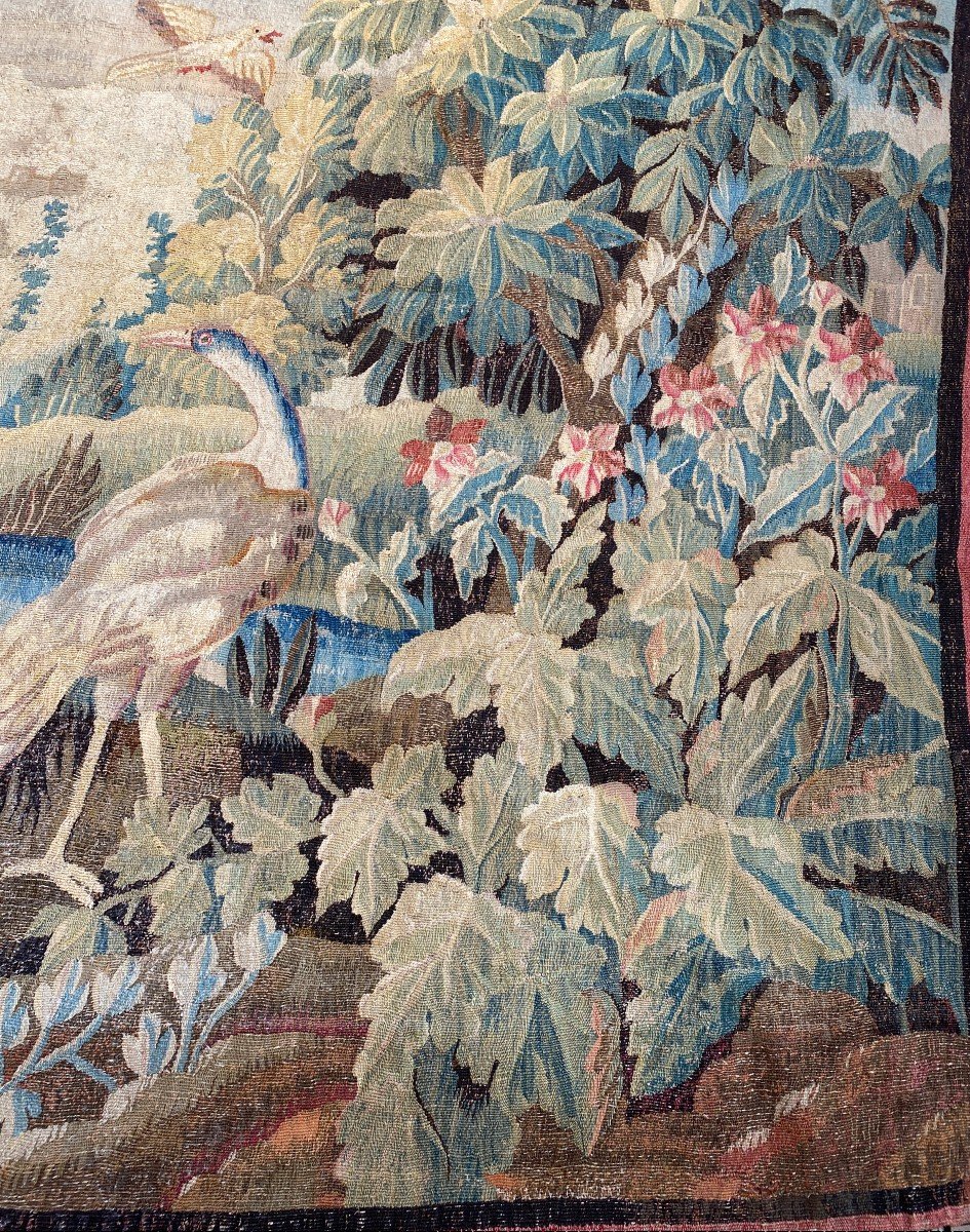 Aubusson Verdure Tapestry From The Louis XV Period -photo-1