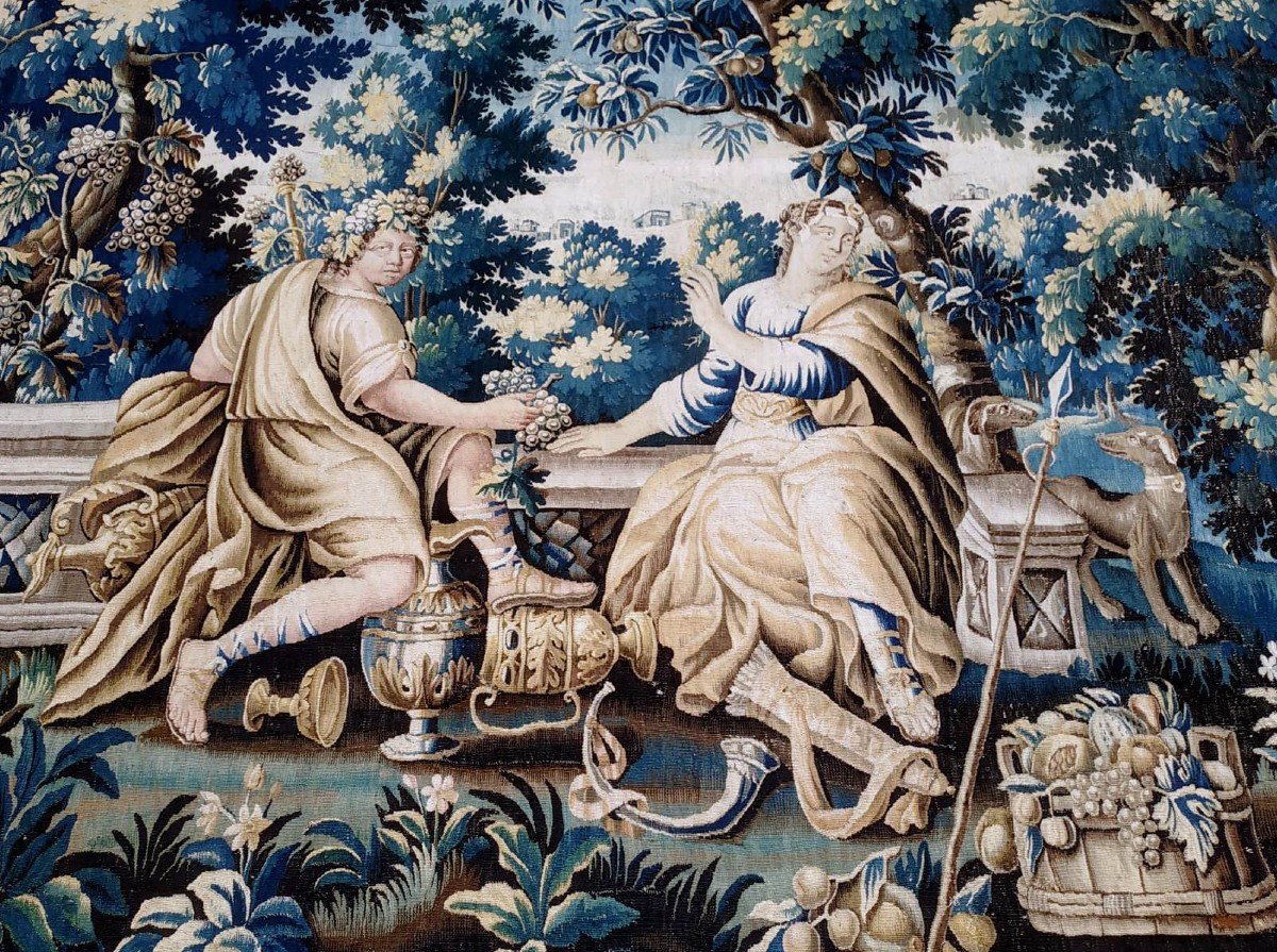 Aubusson  Tapestry From The Louis XIV Period -photo-3