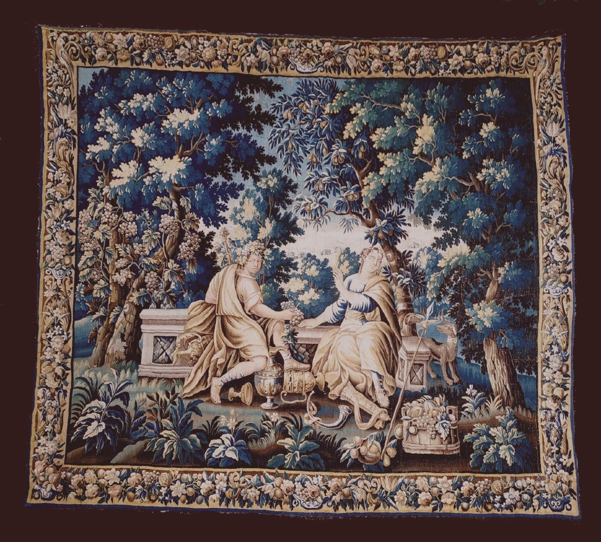 Aubusson  Tapestry From The Louis XIV Period 