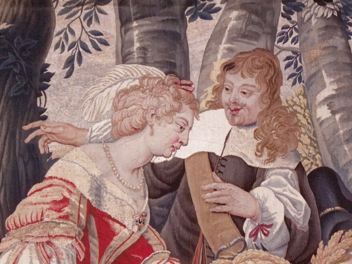 Bruges Tapestry From The Louis XIV Period-photo-2