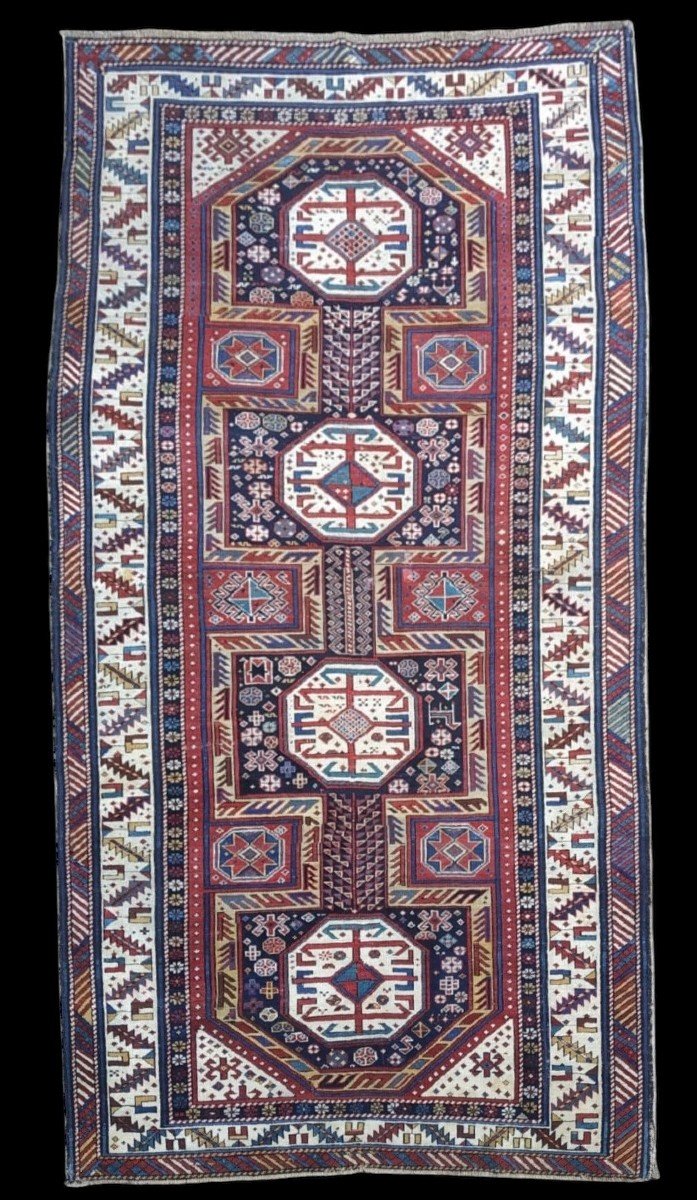 Tapis Caucase Kazak Gendge 