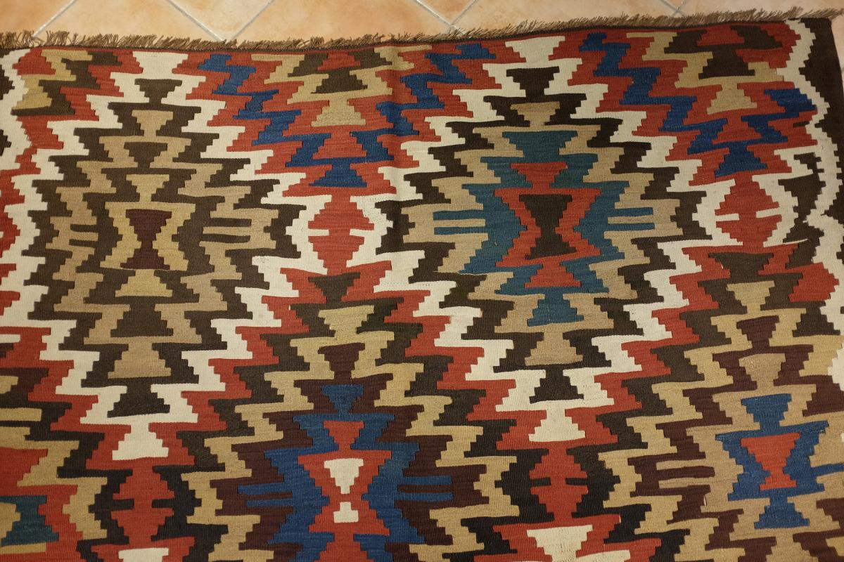 Tapis Kilim Caucase Vers 1890-photo-4