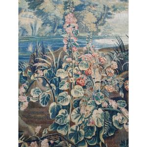 Tapisserie Verdure Des Ateliers De Lille France d'époque Louis XV 